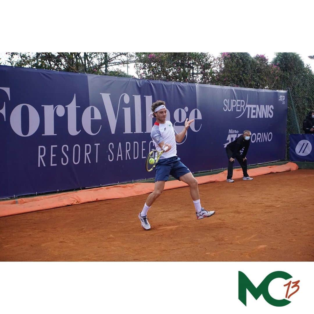 マルコ・チェッキナートのインスタグラム：「Domani i quarti di Finale del @fortevillage in #sardegna   #pallacortadiceck  #vamopeki #vamododo」