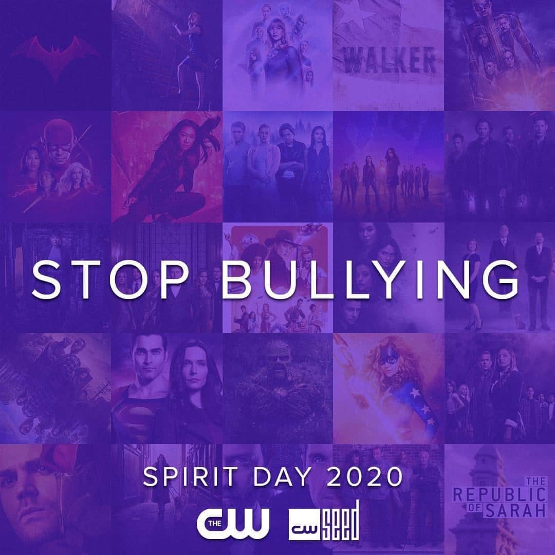 The CWさんのインスタグラム写真 - (The CWInstagram)「It’s #SpiritDay! Go purple now to take a stand against bullying and to support LGBTQ+ youth. http://glaad.org/spiritday」10月16日 1時01分 - thecw