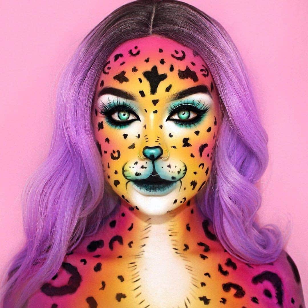 NYX Cosmeticsさんのインスタグラム写真 - (NYX CosmeticsInstagram)「@typical_white_girl_sfx is giving us major 90s vibes with this Lisa Frank inspired #halloweenmakeup 💖 She wears our SFX Creme Colours + Tame & Frame Brow Pomade to get the look ✨ • #nyxcosmetics #nyxprofessionalmakeup #crueltyfreebeauty」10月16日 2時02分 - nyxcosmetics