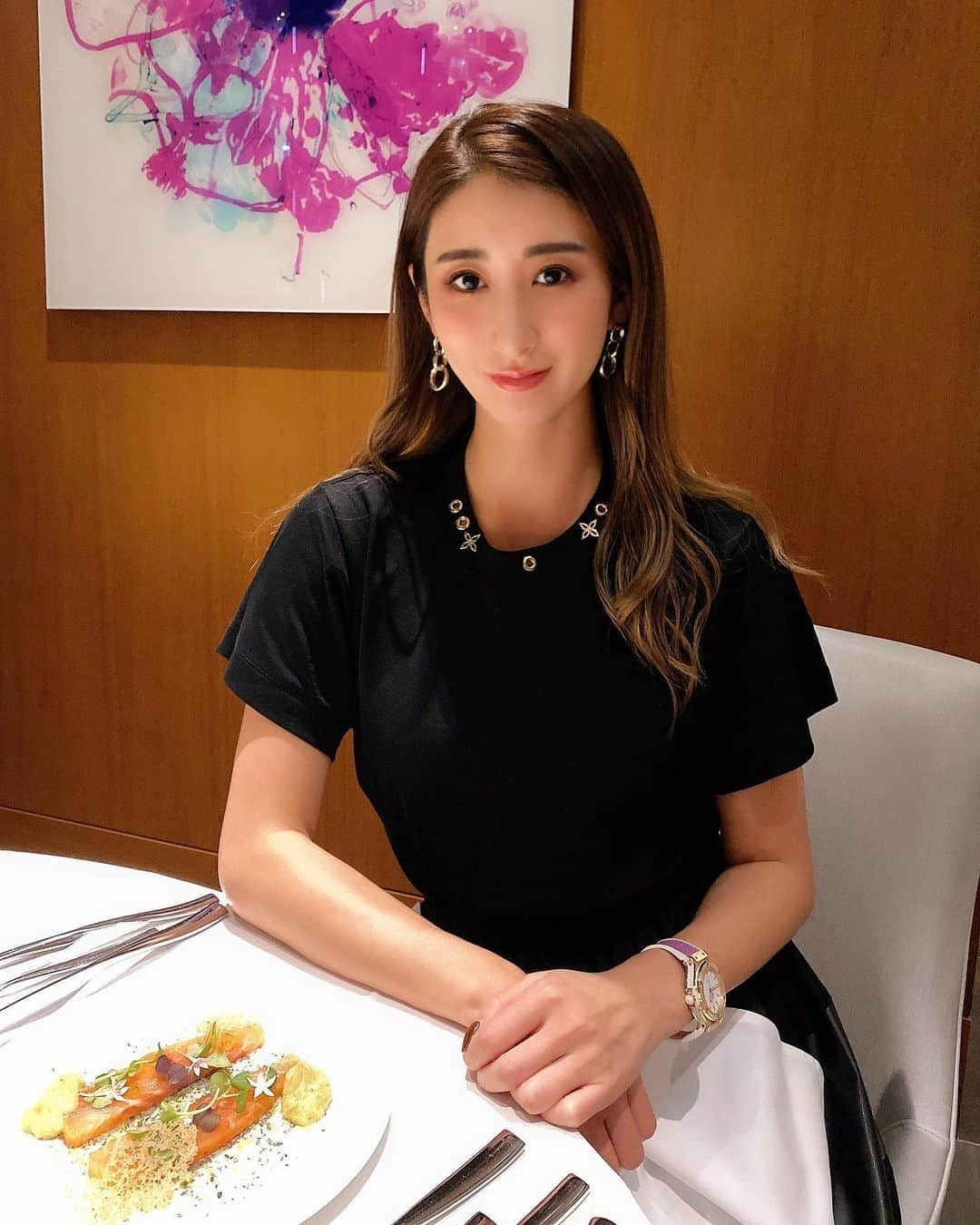 佐藤衣里子さんのインスタグラム写真 - (佐藤衣里子Instagram)「楽しいdinnerでした💗🍽  #philippemille#french#六本木#ミッドタウン」10月16日 13時05分 - eriko0625