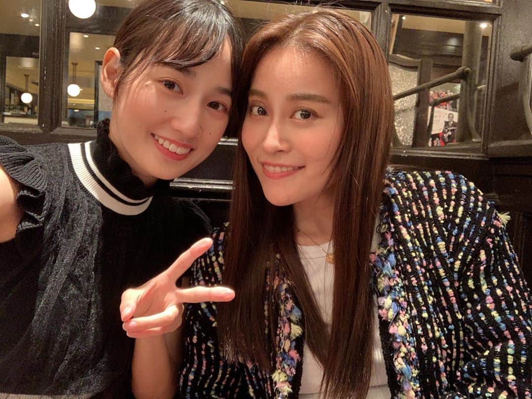 高嶋香帆のインスタグラム：「大好きな友人と久しぶりに再会した日🥰💓  会えてなかった分、会えた時の感動半端ないね🥺」