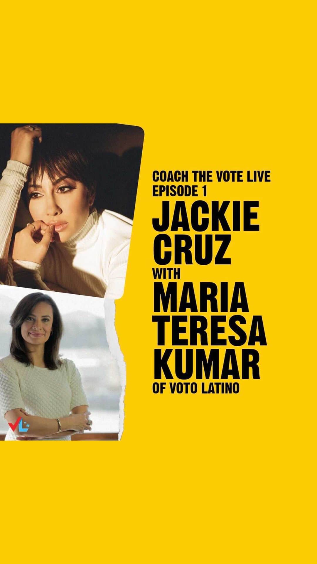 ジャッキー・クルーズのインスタグラム：「Yesterday I went live with @coach as part of their IG Live series where I had the opportunity to speak with President and CEO of @VotoLatino, #MariaTeresaKumar about these voting topics and more. Volume up!  #CoachNY」
