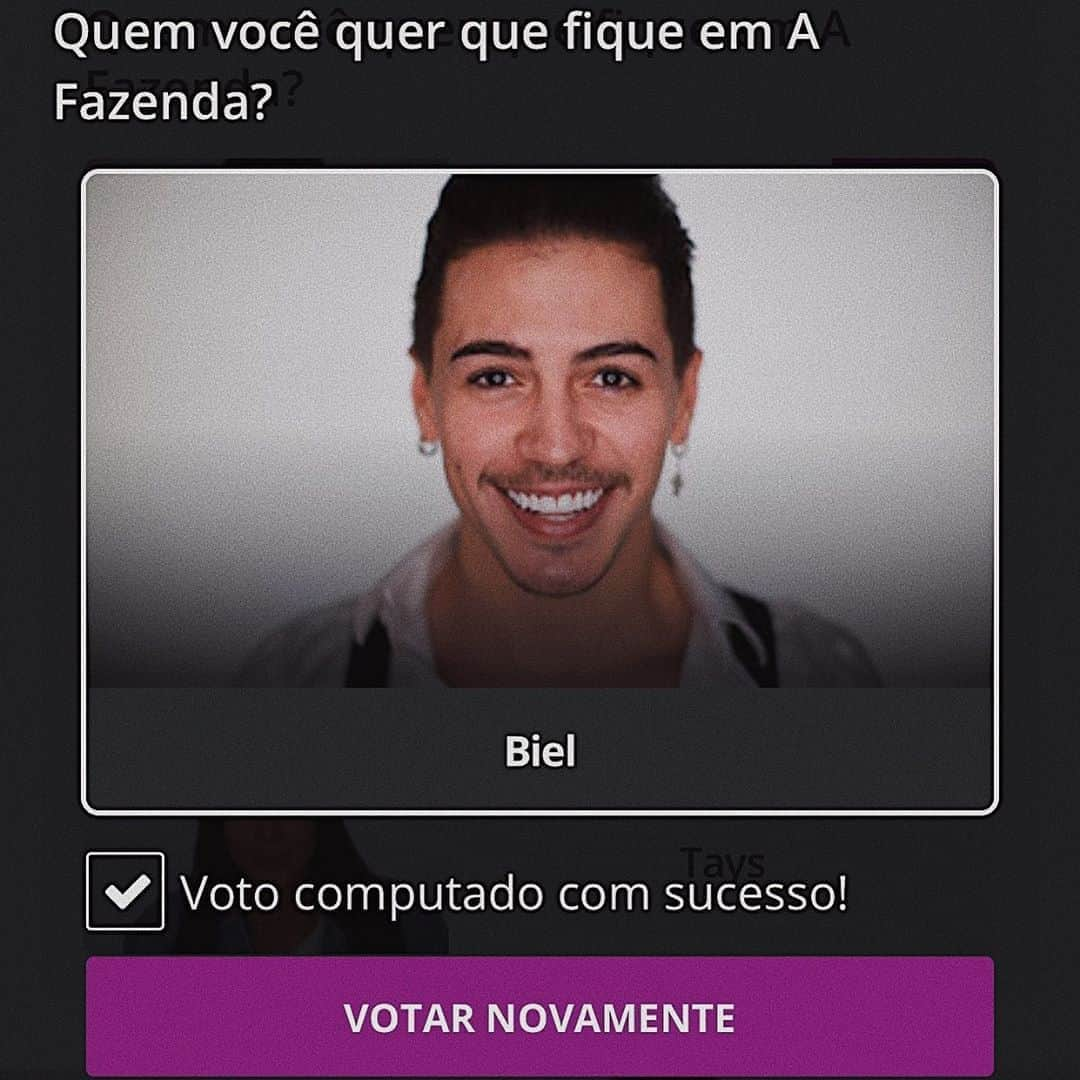 Bielさんのインスタグラム写真 - (BielInstagram)「⚠️ESTAMOS NA RETA FINAL DAS VOTAÇÕES⚠️  É NOSSA HORA DE FAZER A DIFERENÇA E DISPARAR VOTOS NO R7!!! FOCO!  🚨LEMBREM-SE: NÃO DIVIDAM VOTOS, NÃO PODEMOS FAZER ISSO, CORREMOS MUITO RISCO🚨  Precisamos do apoio de todo mundo agora, força máxima, sem descanso e sem distração VAMOOOOOOSSSS  #FICABIEL 🦅」10月16日 7時08分 - biel