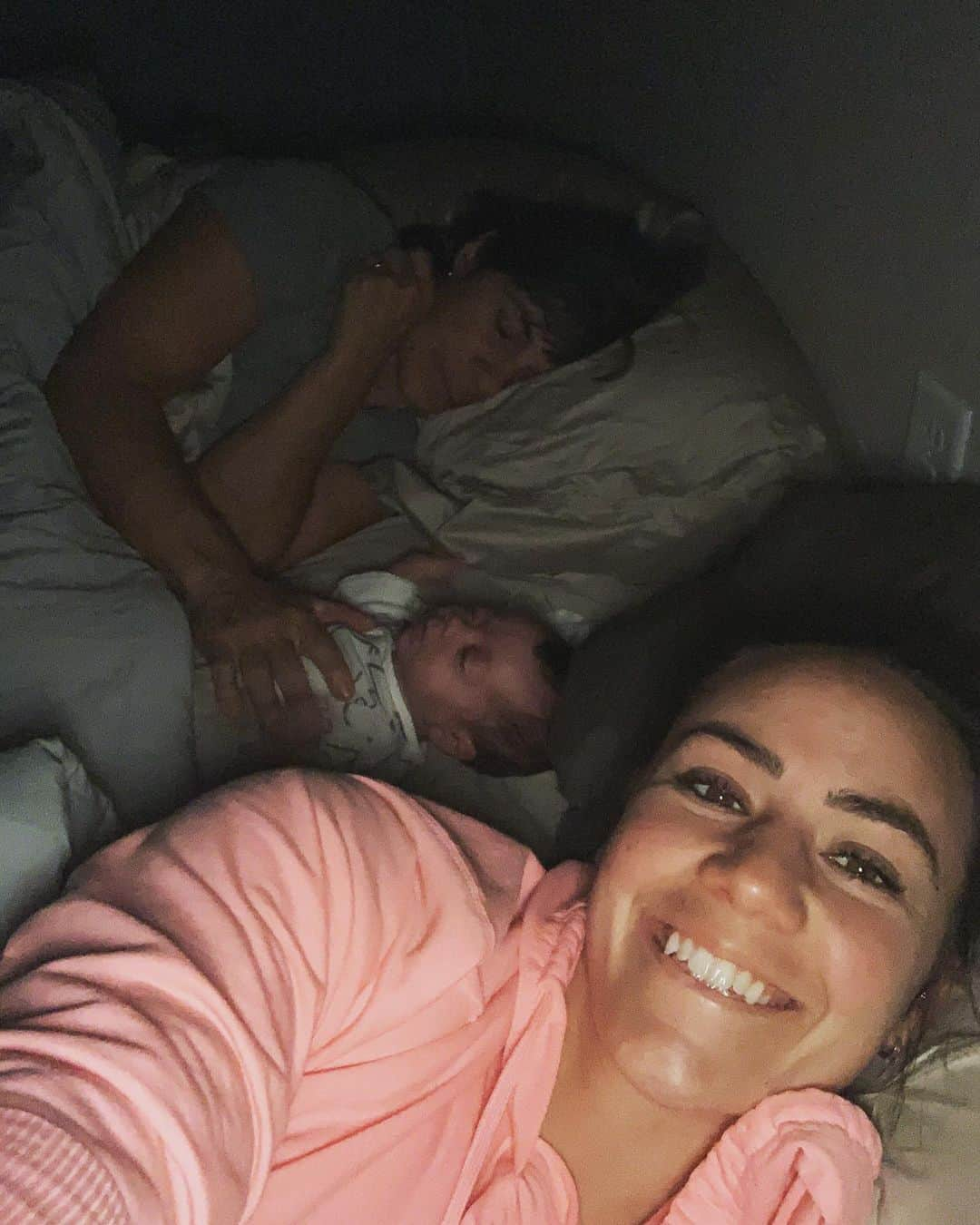 Camille Leblanc-Bazinetさんのインスタグラム写真 - (Camille Leblanc-BazinetInstagram)「3 months old 3 generations of badass women   @performasleep   “  I’m so grateful for my mom! She is ELITE at being a mom! It is a job that requires everything, every bit of your heart and soul.   We grew up with not much money and my parents would be terrified sometimes to not have enough money to pay for our groceries and the little that they have would go into paying for us to do sports and or follow our passions.  They always made it happen when it came to help us follow our passion and ended up with a world champion and an Olympian but more importantly they ended up with an amazing family filled with good people!   I hope I can be half as good as her as a mom  “  She came to visit from Canada and I am already missing our pyjama party, our training session and our long conversation about parenting ♥️🙌🏽」10月16日 7時12分 - camillelbaz