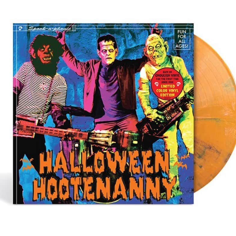 ロブ・ゾンビのインスタグラム：「One of the greatest Halloween records of all time is back on vinyl! 🎃🎃🎃🎃🎃🎃🎃🎃🎃🎃🎃🎃#robzombie #halloweenhootenanny #zacherley  #thebomboras #reverendhortonheat #southerncultureontheskids #theghastlyones #deadbolt #rocketfromthecrypt #」