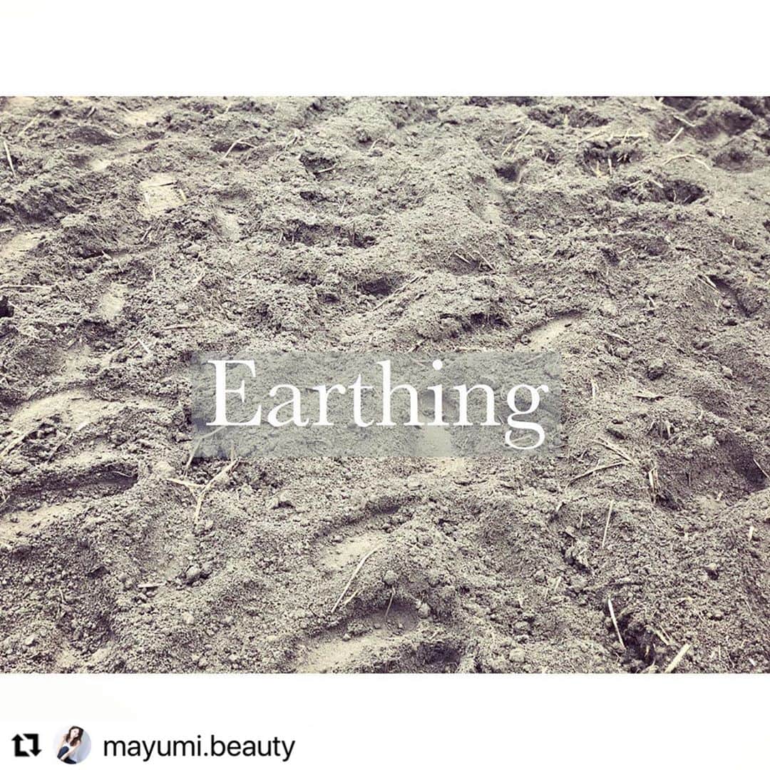 ヒデトレのインスタグラム：「😆🌏🤝💓👨🏽‍🌾🍠🍯🥗 ありがとうございます🌈  #Repost @mayumi.beauty with @make_repost ・・・ .﻿ 先週、栃木まで芋掘りツアーへ﻿ 雨だったのでかわりに ふっかふかの土の上を歩いて﻿ アーシングしました﻿ ﻿ あの感覚は初めての体験！ 地球と繋がるとカラダが緩んで﻿ その日はとても良く眠れました✨ ﻿ 私は、蜂蜜オタクなので﻿ 希少な日本蜂蜜🐝を﻿ 舐めれたことも嬉しかった！﻿ いつも色んな体験を有難うございます💓﻿ ﻿ ﻿ @kiraboshi_farm  @hidetore﻿ @miemajyo  #キラ星ファーム #芋掘り #アーシング #土 #微生物  #肥えた土 #日本蜂蜜 #蜂蜜 #honey」