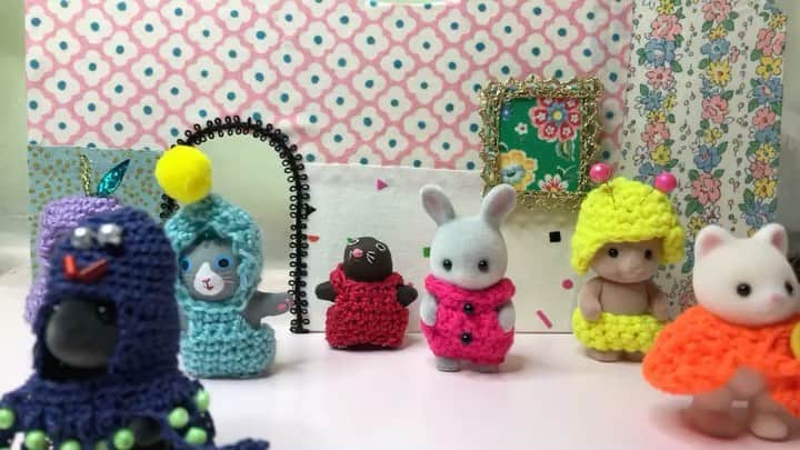 のインスタグラム：「hitocoちゃんの作った動画がかわいすぎたのでシェアします。  ワークショップのご予約も、引き続き受付中！ わたしの作ったもぐらとねこが紛れています👀  made by @hitoco_gamaguchi」