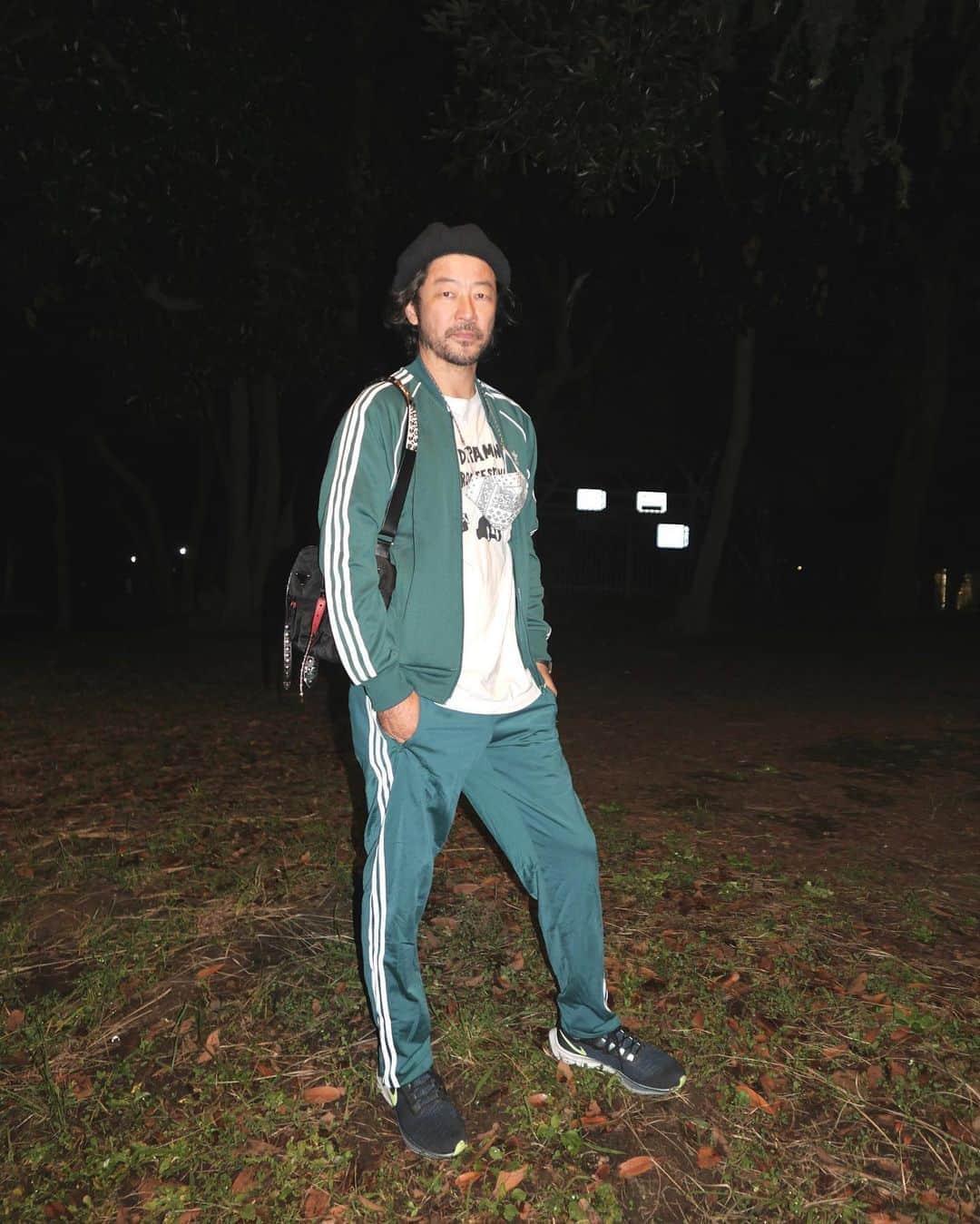 浅野忠信のインスタグラム：「ジャージ最高」