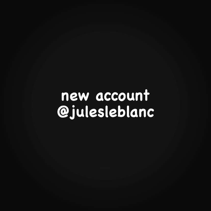 Annie LeBlancのインスタグラム：「new account - @julesleblanc」