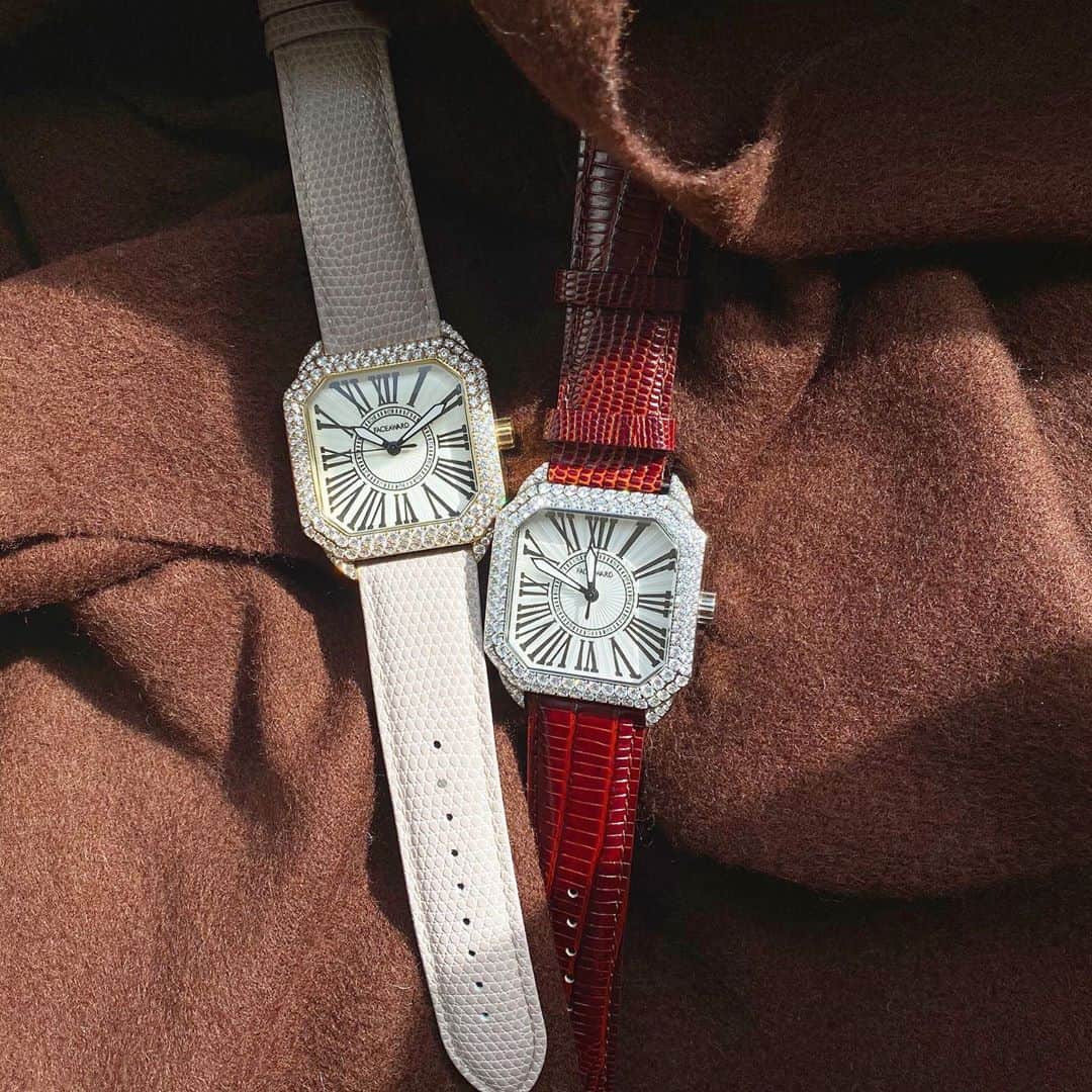 のインスタグラム：「BARDOT OCTAGON SV 12point -price- 12point ￥57.750(Tax in)   #faceaward_jp #デコウォッチ #キラキラ時計 #恵比寿時計 #instaluxury #luxury#faceaward#フェイスアワード #swarovski #zirconia#腕時計#watch #watches #fashion #fashionwatch #jewelr#accessory #accessories #ファッション#ファッションウォッチ#ジュエリー#アクセサリー」