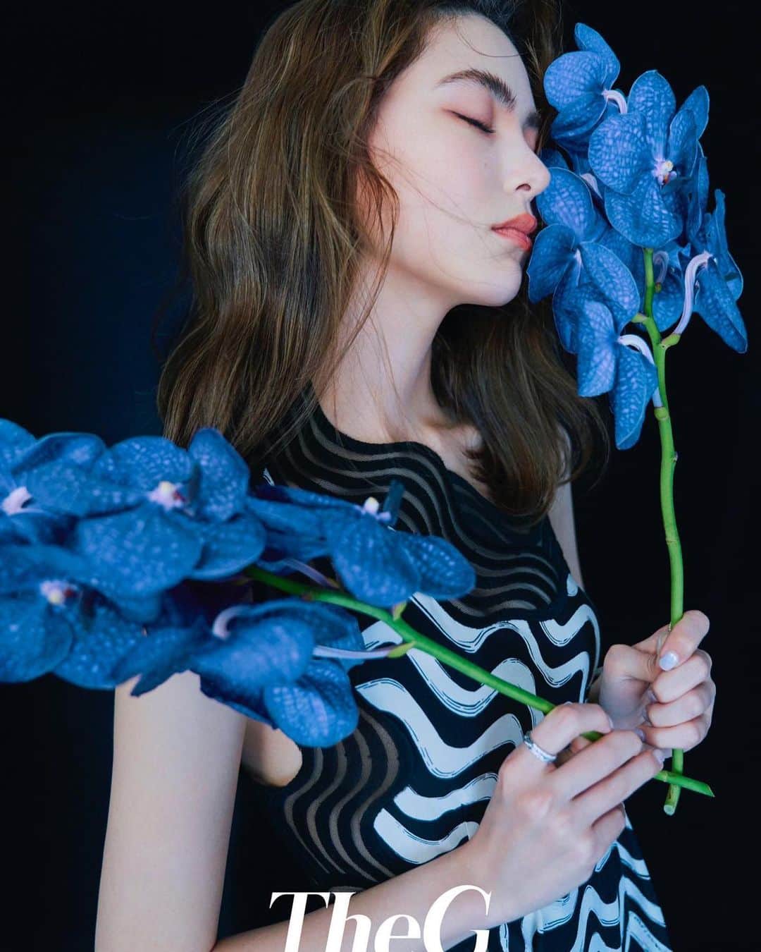 ハンナ・クインリヴァンのインスタグラム：「The G! 🤍  #magazine」