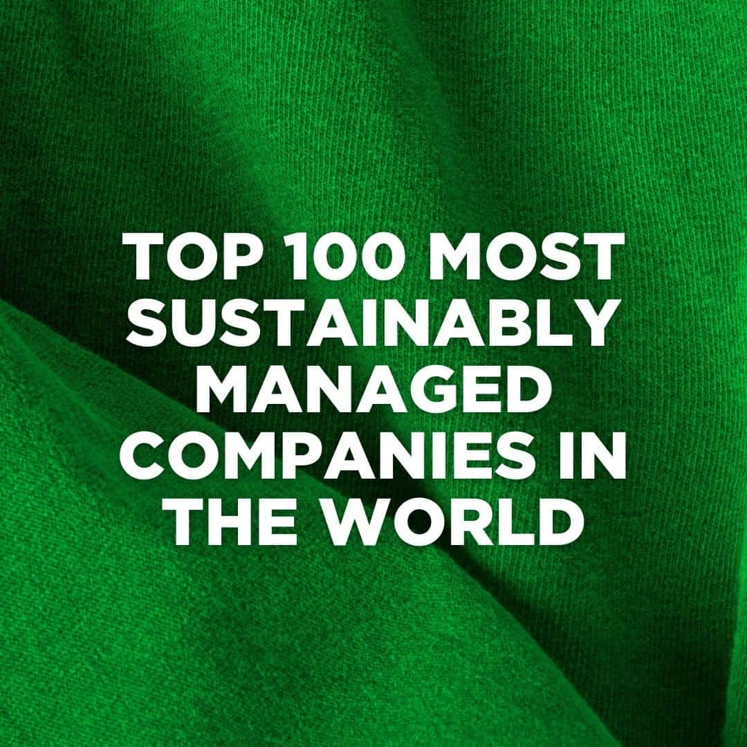 American Apparelのインスタグラム：「Excited to announce that Gildan, the owner of American Apparel®, has been named one of the world's Top 100 most sustainably managed companies by @WSJ, ranking 32. #genuineresponsibility #makingapparelbetter #AmericanApparel」