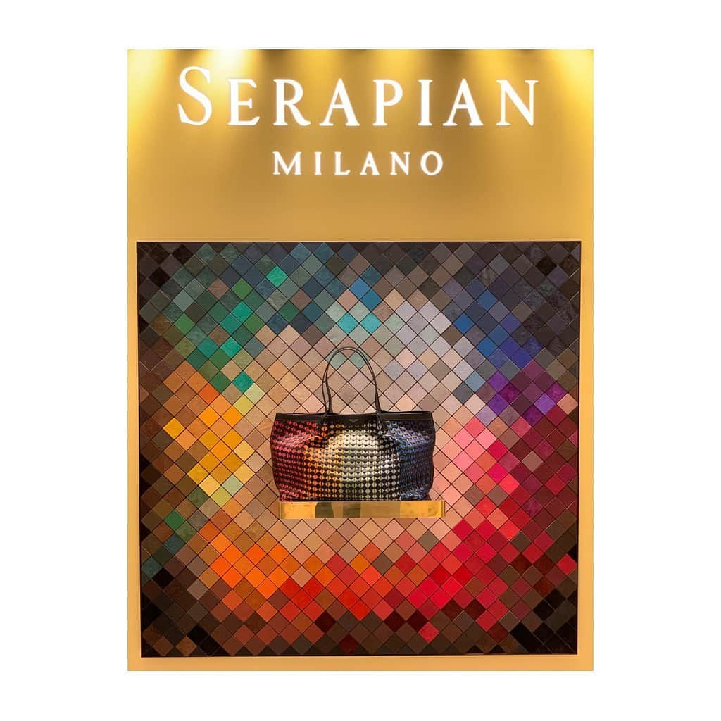 稲沢朋子さんのインスタグラム写真 - (稲沢朋子Instagram)「@serapianmilano  イタリア🇮🇹より 職人さんの手作り！編んだレザーの模様が目印❤️ 都内で初のポップアップです！ 銀座シックス2階イベントスペースにて28日までやってます✨ ぜひレザーの柔らかさ、色の繊細さを実際に見てほしいな #serapianmilano #SERAPIAN #Milano」10月16日 20時56分 - ina_tomo