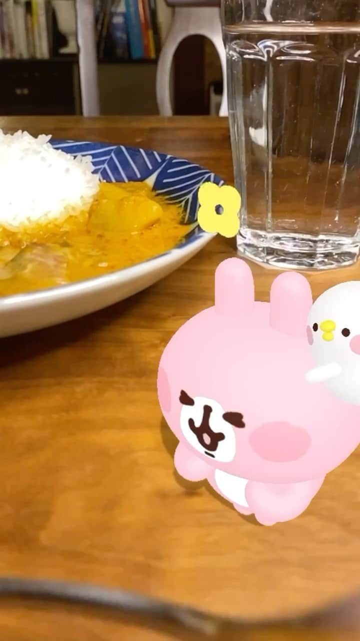 カナヘイのインスタグラム：「ARエフェクト遊び☺️」