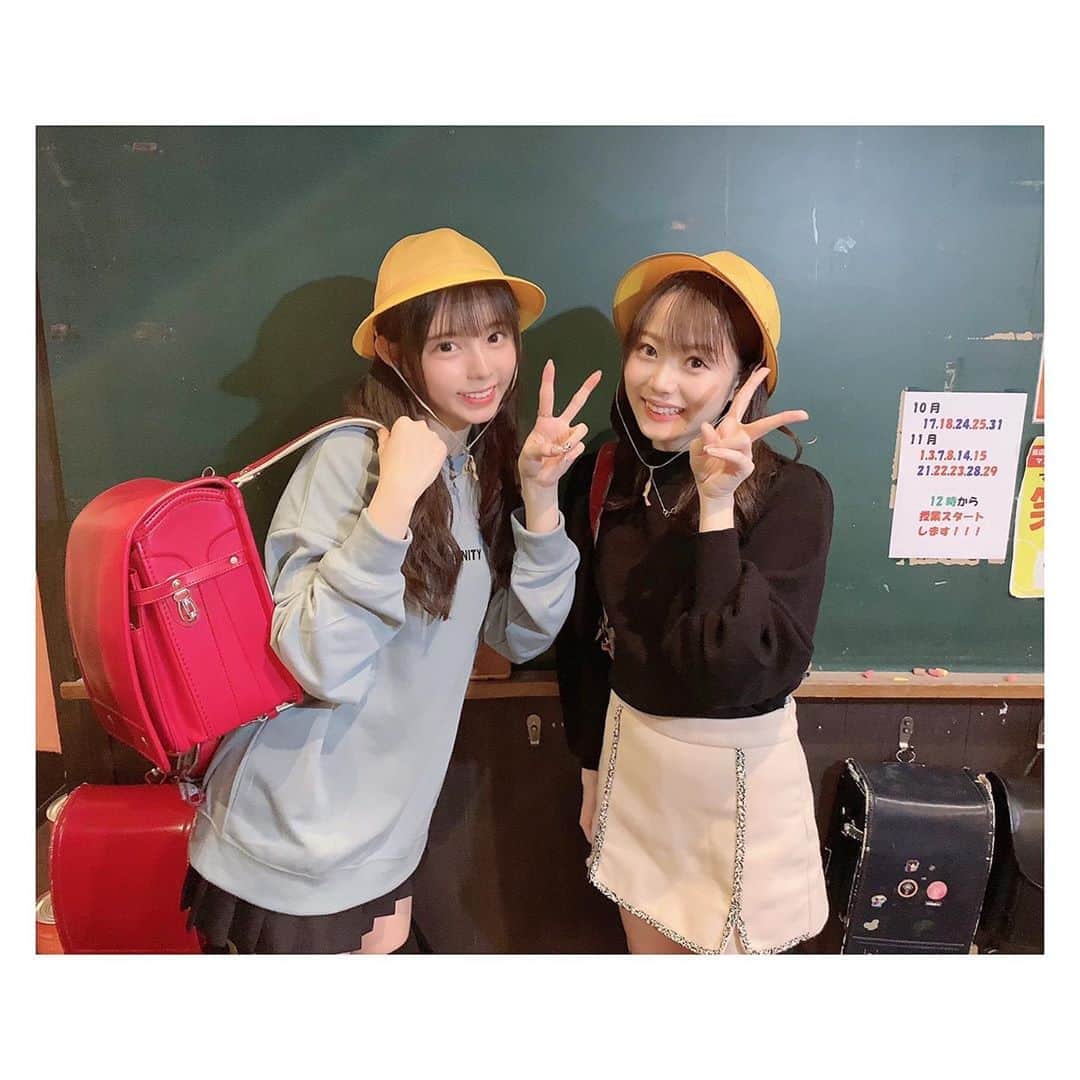 大森莉緒さんのインスタグラム写真 - (大森莉緒Instagram)「・ ・ この前、ももことおデートしてきたよ🥰❤ ・ 楽しかった〜〜〜( * ॑˘ ॑* ) ⁾⁾ ・ ・ #大森莉緒 #おーりお #おりおんず #橋本桃呼 #ラストアイドル #6年4組 #6年4組渋谷分校 #小学生 #ランドセル #プリクラ #ぷりんと倶楽部 #キャンスタ #instagood #instapic #instaphoto #good #smile #memory」10月16日 21時19分 - rio.ohmori