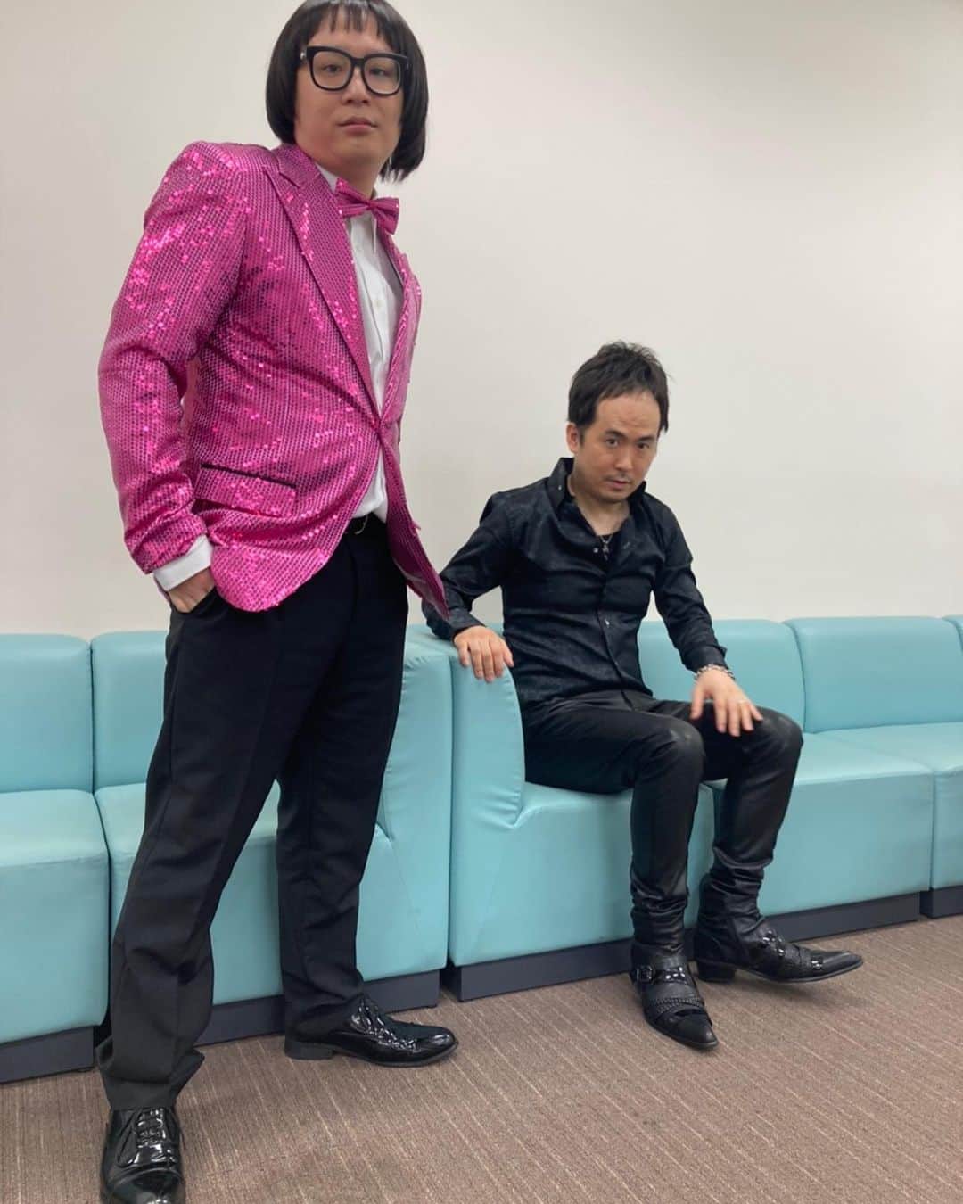 斎藤司のインスタグラム：「クセすごネタのやつ 見てないけど 高速で滑ったと笑 さすが千鳥さん #クセすご #Yes.アキトだけ #後日褒めてくれた笑」