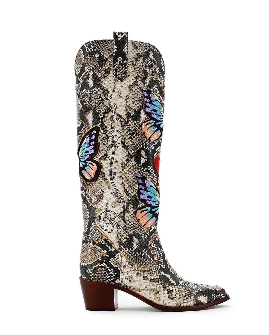 SOPHIA WEBSTERさんのインスタグラム写真 - (SOPHIA WEBSTERInstagram)「Join the queue to shop our hottest cowboy boot, with her bright bold embroidery and snake print it’s safe to say she’s the girl who has it all. 🦋♥️🐍⁣⁣ ⁣⁣ Available as a ankle and knee high bootie 👉⁣⁣ ⁣⁣ #SophiaWebster #SophiaWebsterWings⁣ #SophiaWebsterBags⁣」10月16日 21時58分 - sophiawebster