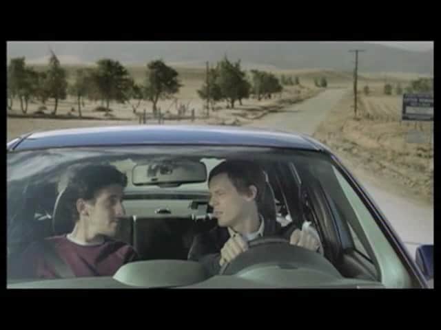 アダム・シャピロのインスタグラム：「#TBT to me and Scoot selling the shit out of this 2008 Ford Focus during the super bowl.」