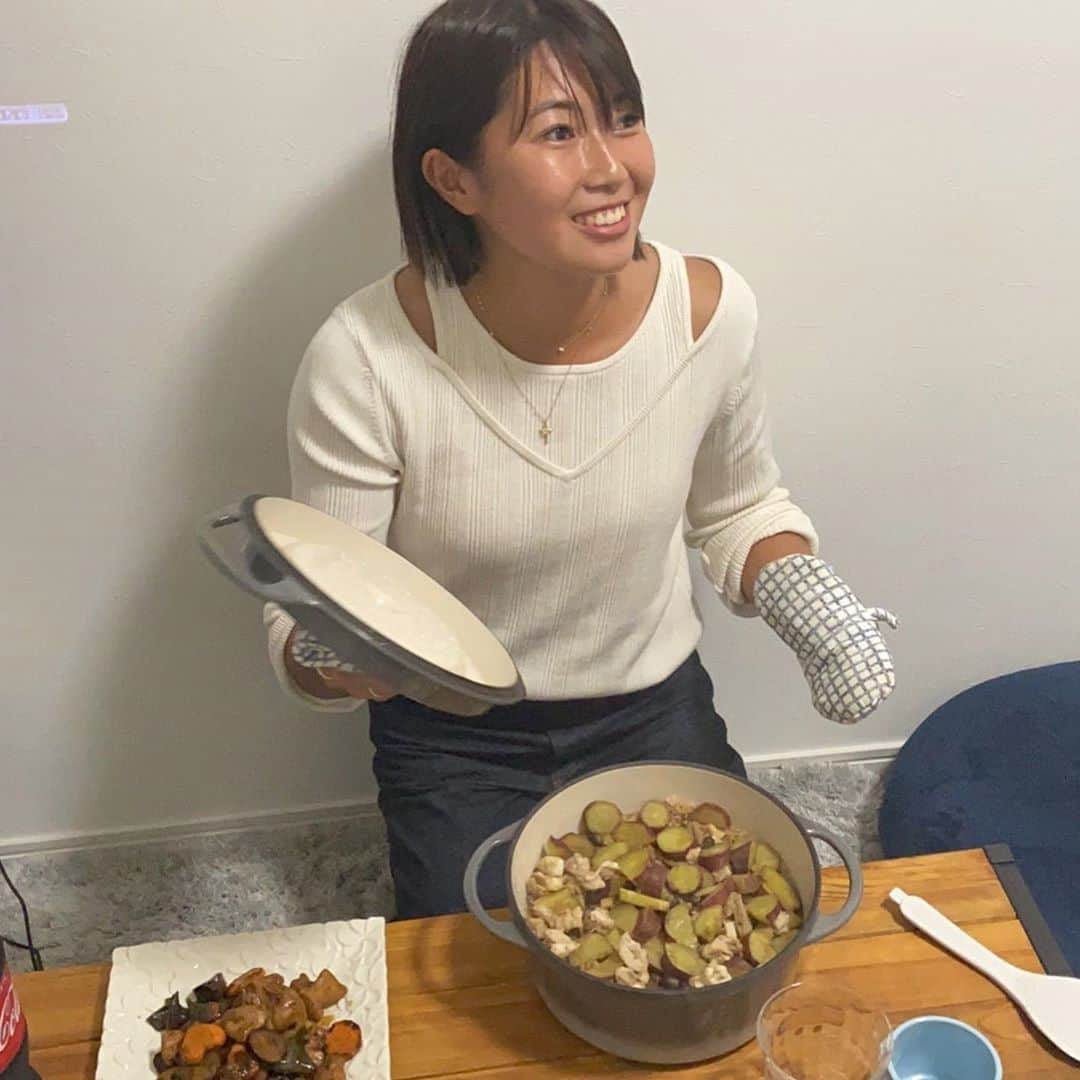 宮坂楓さんのインスタグラム写真 - (宮坂楓Instagram)「. おもてなしごはん さつまいもご飯のお披露目 #おもてなしごはん #食欲の秋 #さつまいもご飯」10月16日 14時57分 - kaede_official_