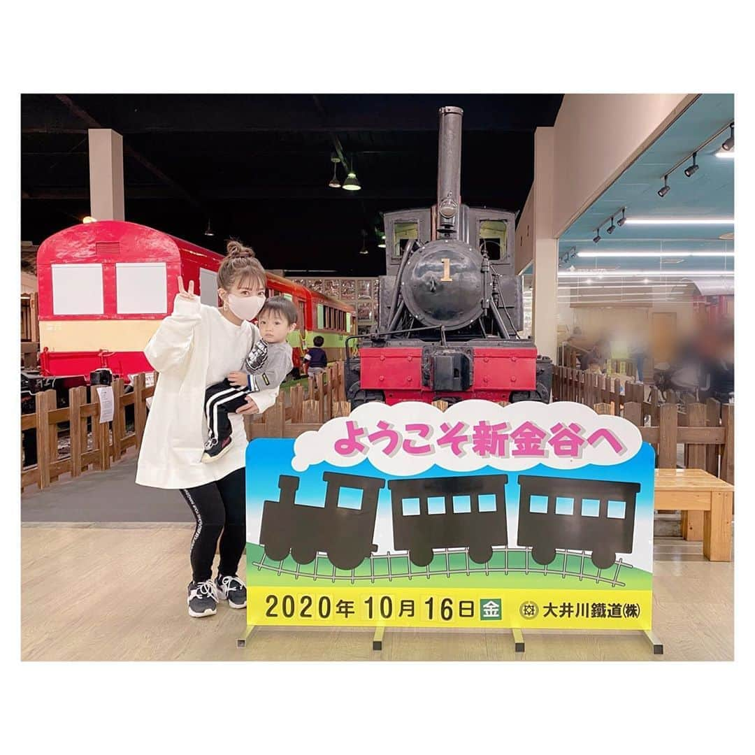 辻希美さんのインスタグラム写真 - (辻希美Instagram)「今日も幸空とデート❤️  in...新金谷☺️💕  #幸空とデート #小学生を送り出し出発 #新金谷へ #滞在時間より移動時間が長い #あるある #でも満足 #🙏💕」10月16日 15時25分 - tsujinozomi_official