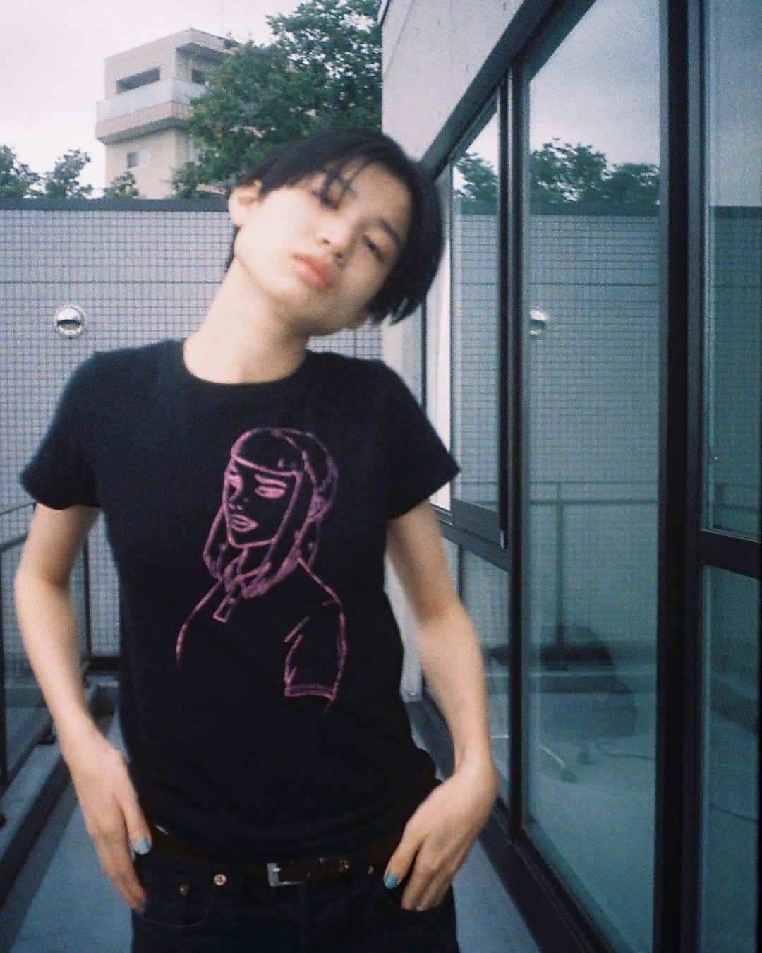 花盛友里のインスタグラム：「ようちゃんかわいすぎたー！撮影後に遊んで撮ったやつ♡」