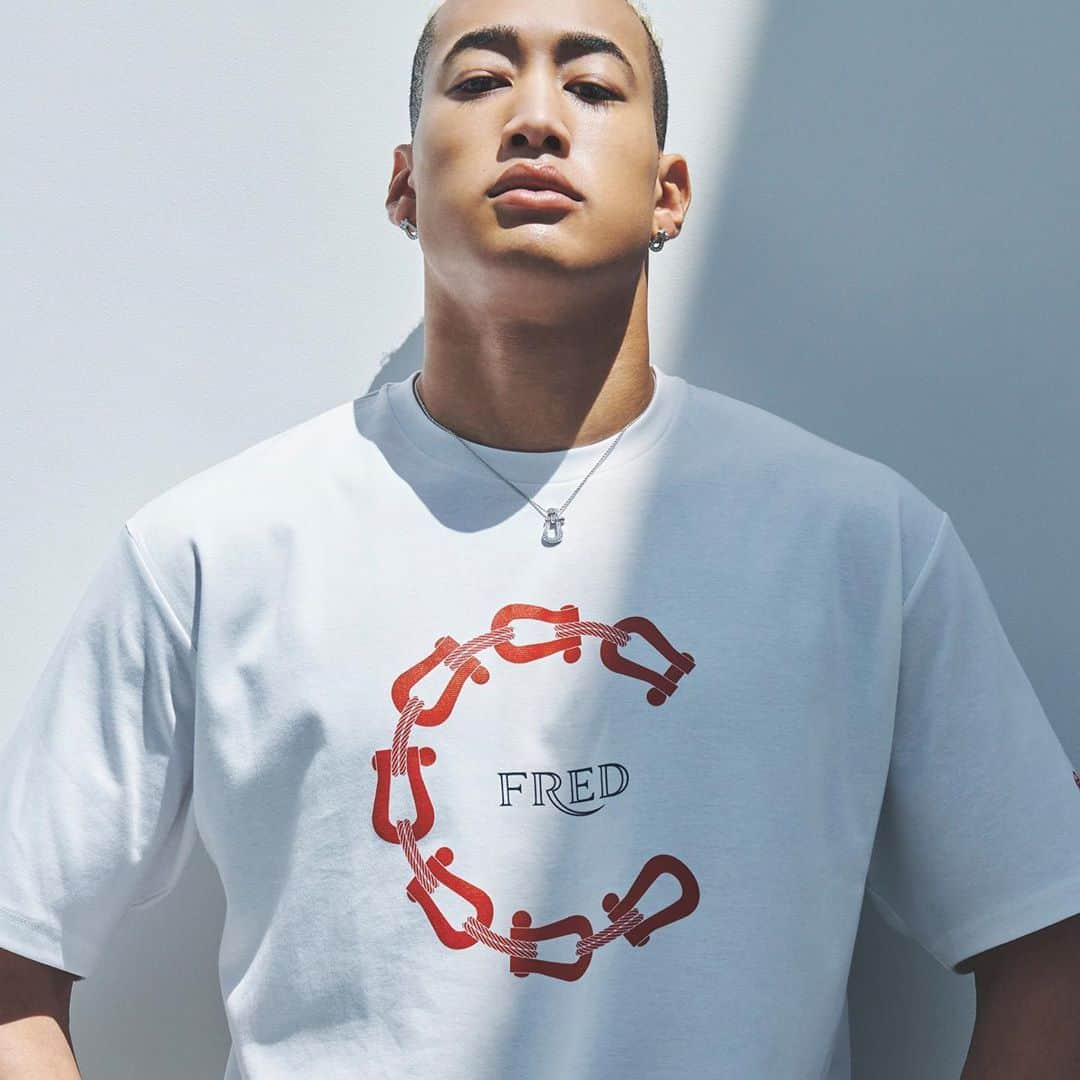 関口メンディーさんのインスタグラム写真 - (関口メンディーInstagram)「@fredjewelry　 @clot #FREDxCLOT　 #Force10 #FREDParis #FREDJewelry  for Rakuten Fashion Week TOKYO 2021 Spring/Summer」10月16日 16時30分 - mandy_sekiguchi_official