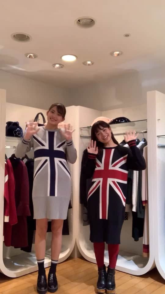 のインスタグラム：「アンバサダー2人が冬の最新ファッションをお試し！ 身長174cmの @1009_miyu と身長152cmの @chanrio_53が 着丈のかんじなどをリアルにご紹介します。 - #MARYQUANT #2020WINTER #NEWITEMS #FASHION #DRESS #SOCKS #COAT #BLOUSON #POUCH #TOTEBAG - #マリークヮント #ワンピース #ソックス #タイツ #ノーカラーコート #ブルゾン #ポーチ  #ファー #ファーバッグ #冬コーデ #冬バッグ - #MARYQUANTofficialambassador #マリークヮントオフィシャルアンバサダー」
