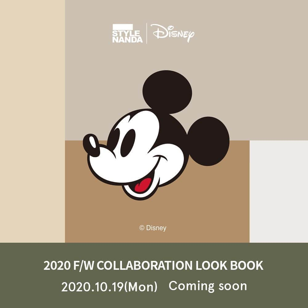 Official STYLENANDAのインスタグラム：「#StylenandaxDisney Stylenanda l Disney F/W collection🤎 2020.10.19(Mon) Coming soon!」