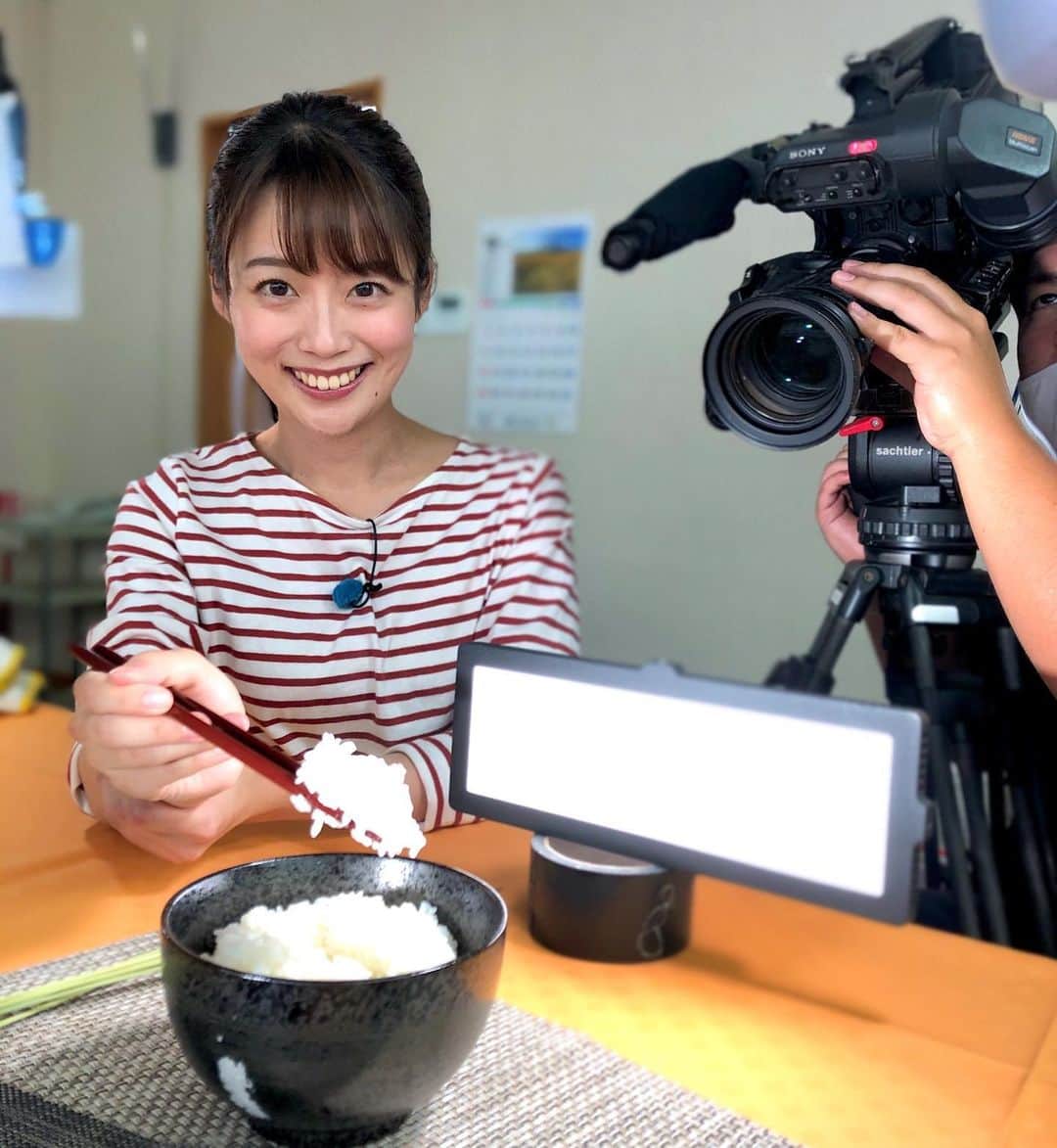 澤井志帆さんのインスタグラム写真 - (澤井志帆Instagram)「.﻿ 2020.10.16﻿ ﻿ ﻿ ごちカンで＂箸あげ＂に挑戦中💪🏻﻿ ﻿ 食べ物をより美味しそうに見せるために行う撮影です🍚✨﻿ ﻿ (こちらは完全にカメラ目線の写真ですが…)手がプルプルしないよういつも腕に神経を集中させています。。﻿ ﻿ ﻿ #ごちカン﻿ #ごちそうカントリー﻿ #DaiichiTV﻿ #アナウンサー」10月16日 18時10分 - shiho_sawai