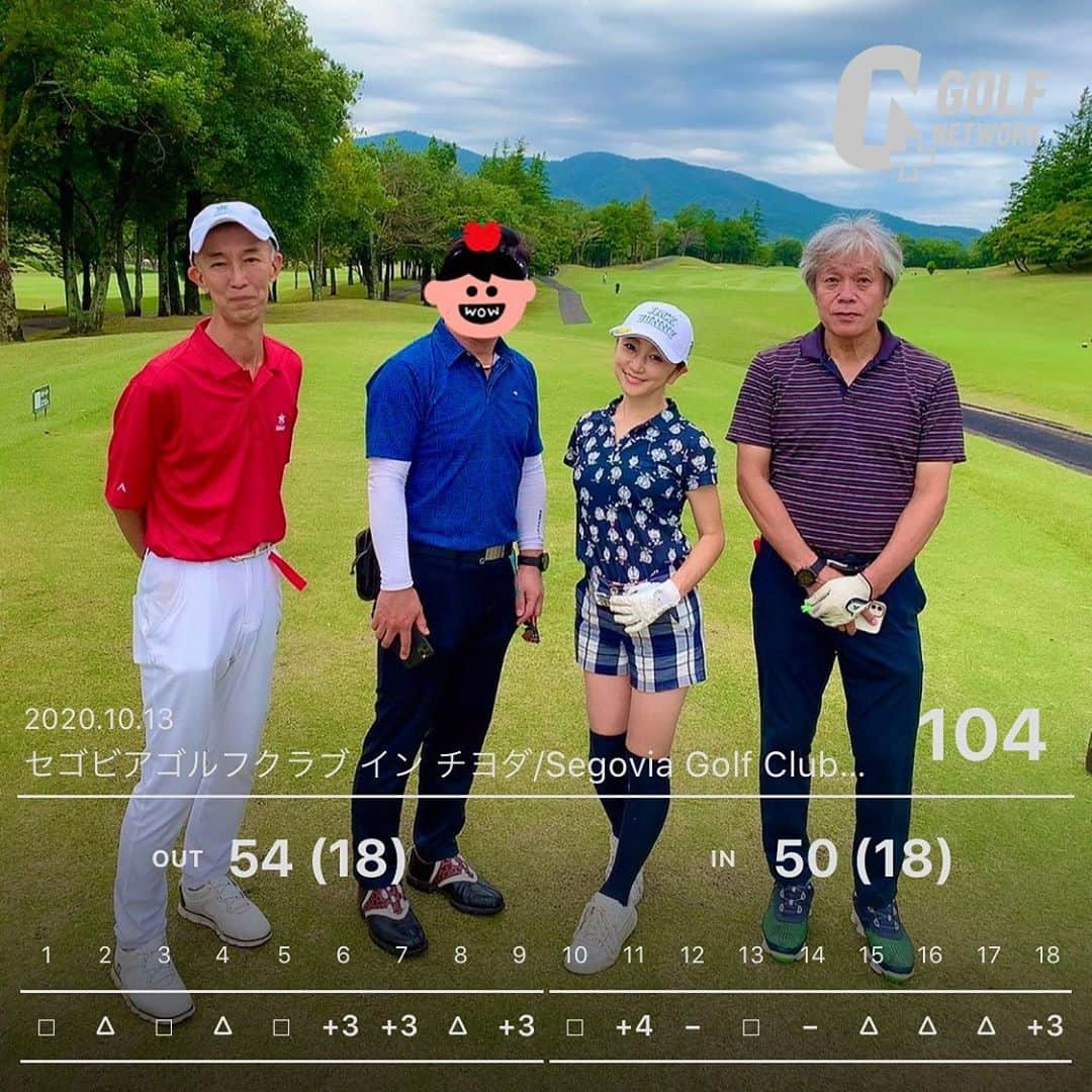 柑谷あゆみさんのインスタグラム写真 - (柑谷あゆみInstagram)「GTBカップ10月大会⛳️ ご参加の皆さまありがとうございました！！ 池越えショートホールで、ニアピン賞GETしました😍 ドライバーが絶不調で、、 面白いコースだったのでまたリベンジしたいなぁ😣💦 来月は11月5日鎌倉パブリックゴルフ場での開催です！ 皆様のご参加お待ちしてます✨ ・ #GTバーディーズカップ#GTバーディーズ  #セゴビアゴルフクラブインチヨダ  #ゴルフトゥデイ#GOLFTODAY#三栄書房 #イオミック #ラウンド#fujikurashaft #ゴルフウェア  #ジャックバニー #ゴルフ女子#女子ゴルフ #ゴルファ #golf  #golfing  #golflife  #golfgirl  #instagolf  #golfer #girlgolfer #골프 #골프웨어 #กอล์ฟ#ゴルフ大好き #ゴルフコーデ #ゴルフコーディネート #ゴルフファッション#ゴルフ好きな人と繋がりたい」10月16日 18時28分 - kantani_ayumi