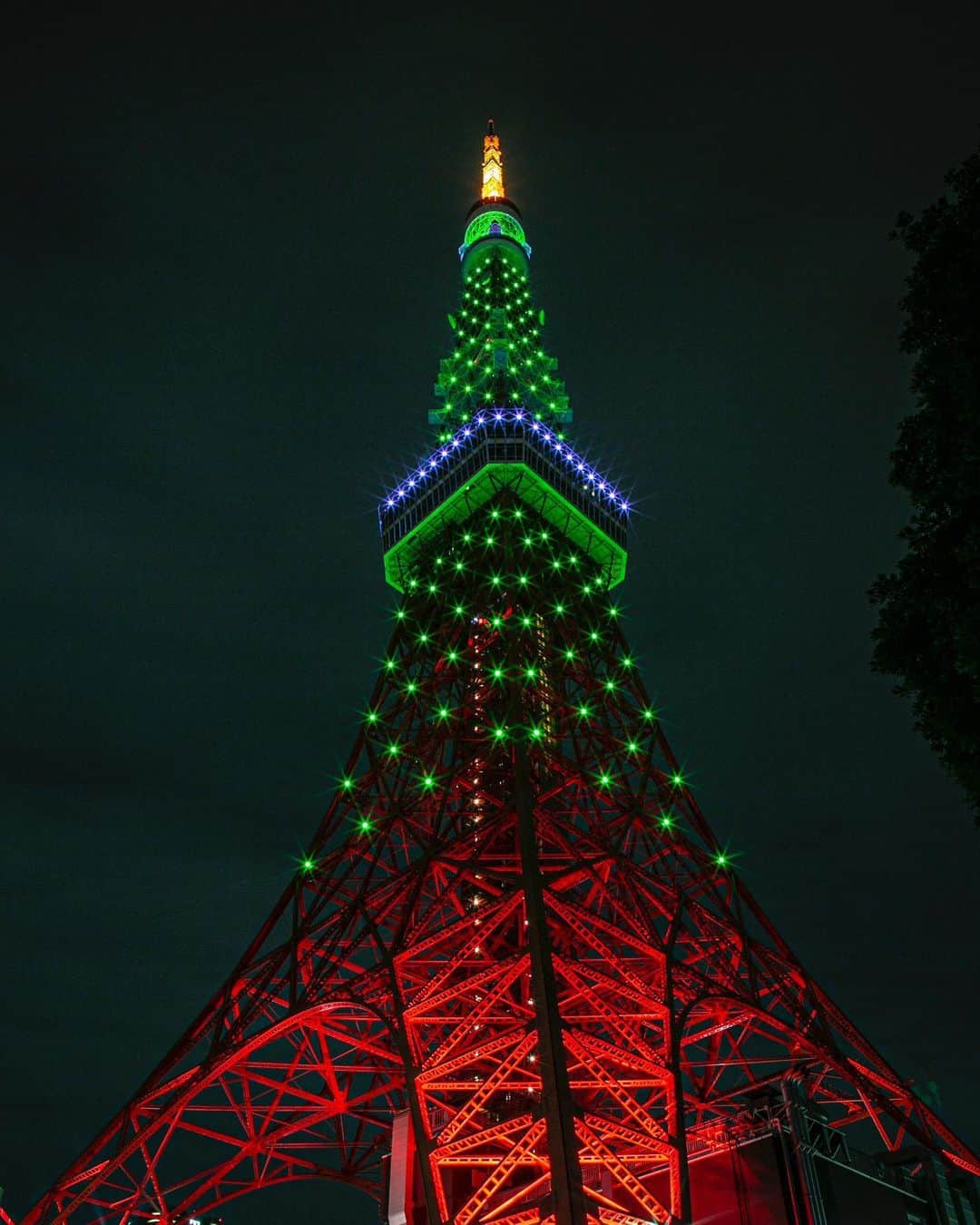 東京タワーさんのインスタグラム写真 - (東京タワーInstagram)「本日、日没〜24時 『グリーンリボンデーライトアップ』🗼  10月16日は家族や大切な人と「移植」のこと、「いのち」のことを話し合い、お互いの臓器提供に関する意思を確認する日「グリーンリボンデー」です。  家族や大切な人と考えるきっかけになるよう 特別ライトアップを点灯いたします。  #東京タワー #tokyotower #東京 #tokyo  #ライトアップ #lightup #グリーンリボンキャンペーン #グリーンリボンライトアップ #グリーンリボン #gr1016」10月16日 19時03分 - tokyotower_official