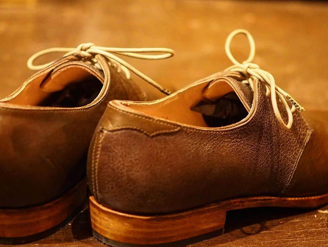 花田優一さんのインスタグラム写真 - (花田優一Instagram)「、 紳士用短靴  機会を頂いて感謝。  一生懸命やるしかない。踏ん張っていこう。  #shoes #craftsman #craftsmanahip #花田優一」10月16日 20時21分 - yuichihanada_official