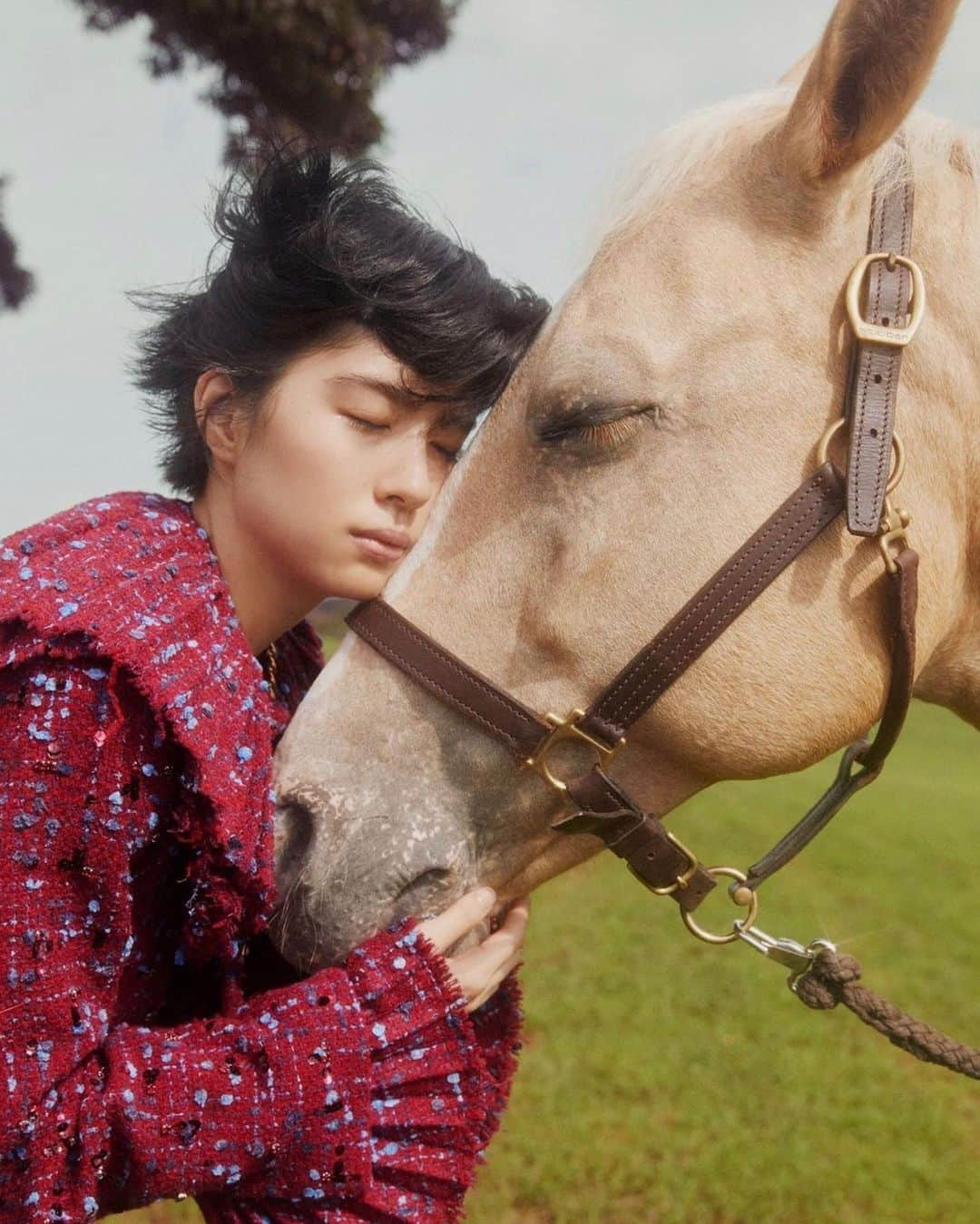 佐久間由衣さんのインスタグラム写真 - (佐久間由衣Instagram)「Anyway,I just love horses.」10月16日 20時24分 - yui_sakuma_official