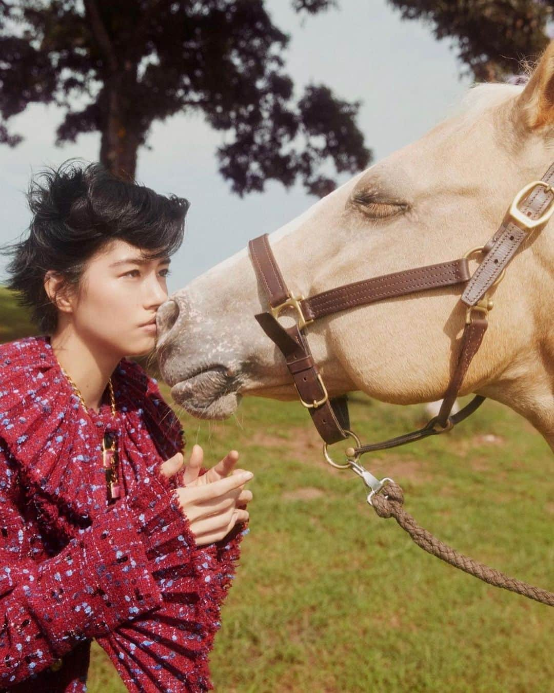 佐久間由衣さんのインスタグラム写真 - (佐久間由衣Instagram)「Anyway,I just love horses.」10月16日 20時24分 - yui_sakuma_official