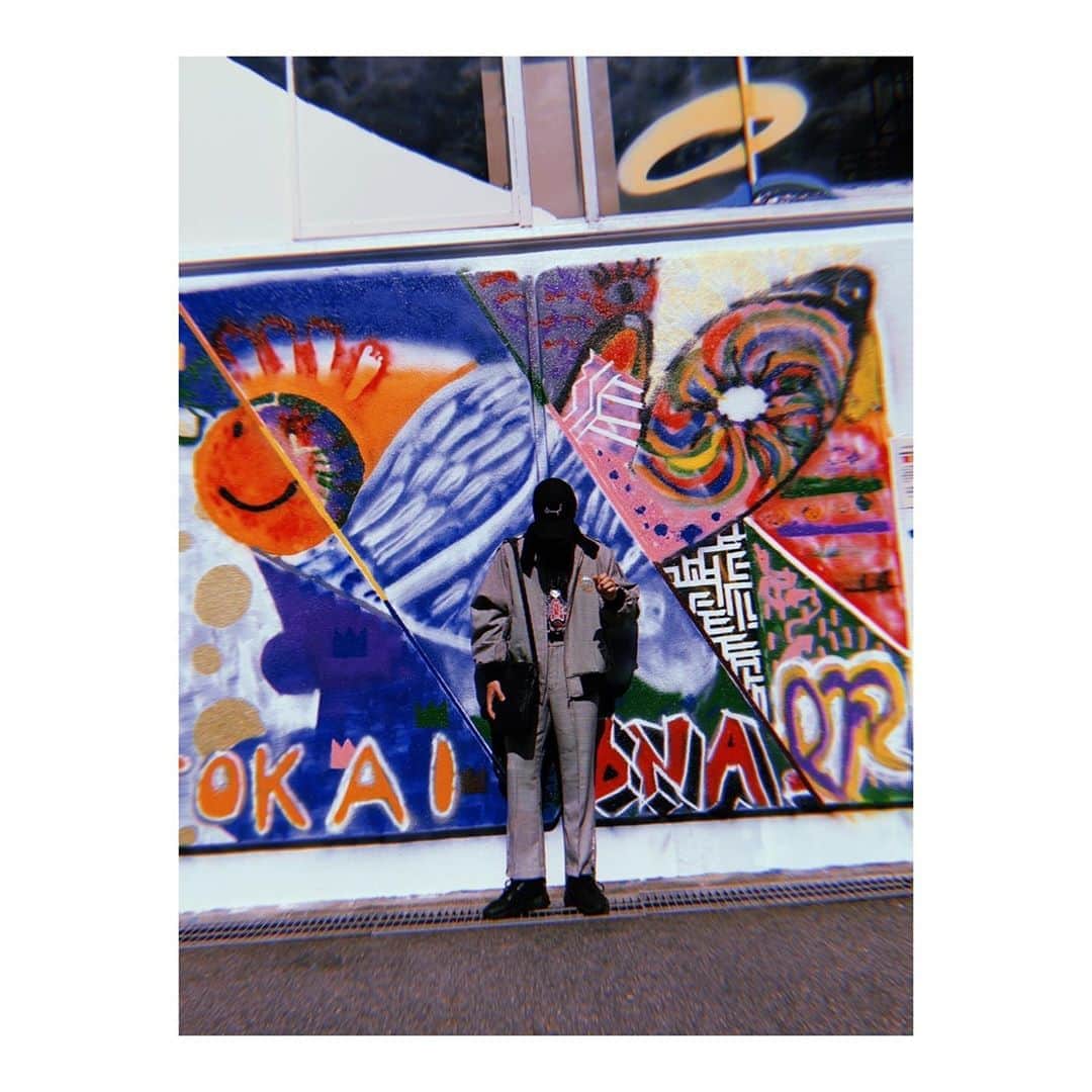 木下流声さんのインスタグラム写真 - (木下流声Instagram)「. TOKAI ONAIR Graffiti 🎨 . . . #tokaionair #東海オンエア #okazaki #okazakicity #岡崎 #岡崎市 #fashion #fashionstyle #ファッション #服 #gu #kappa #setup #graffiti #壁アート #さくらこ」10月16日 20時27分 - ryusei_kinoshita