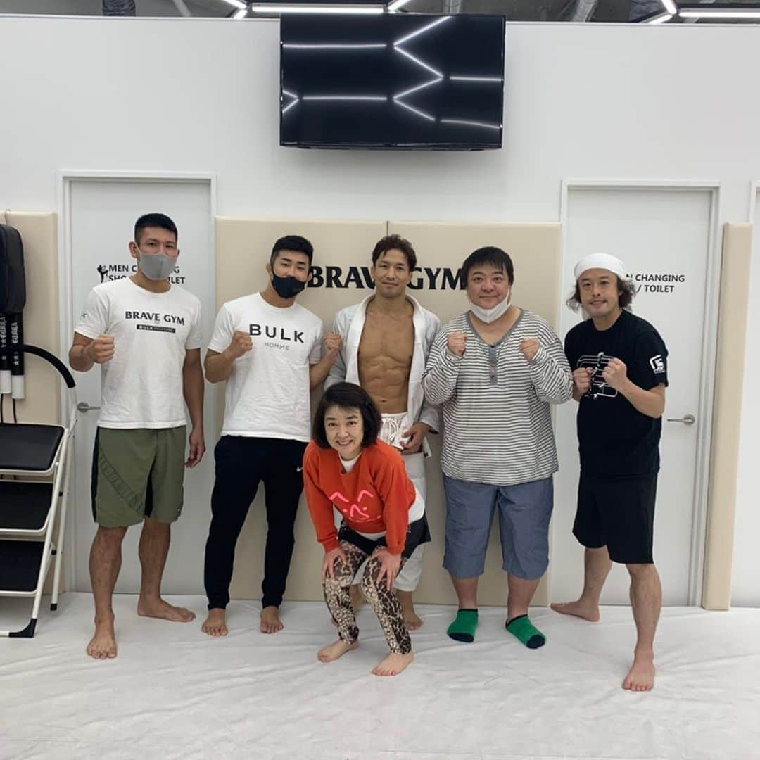 宮田和幸さんのインスタグラム写真 - (宮田和幸Instagram)「彦摩呂さんトレーニング開始しました！ #トレーニング #ブレイブジム #麻布十番」10月16日 20時28分 - miyata.hercules