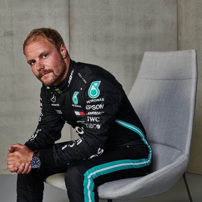 IWCさんのインスタグラム写真 - (IWCInstagram)「Best of luck at your race tomorrow @ValtteriBottas! We'll be thinking about you @MercedesAMGF1!  #IWCRacing #ImolaGP #F1」10月31日 16時28分 - iwcwatches