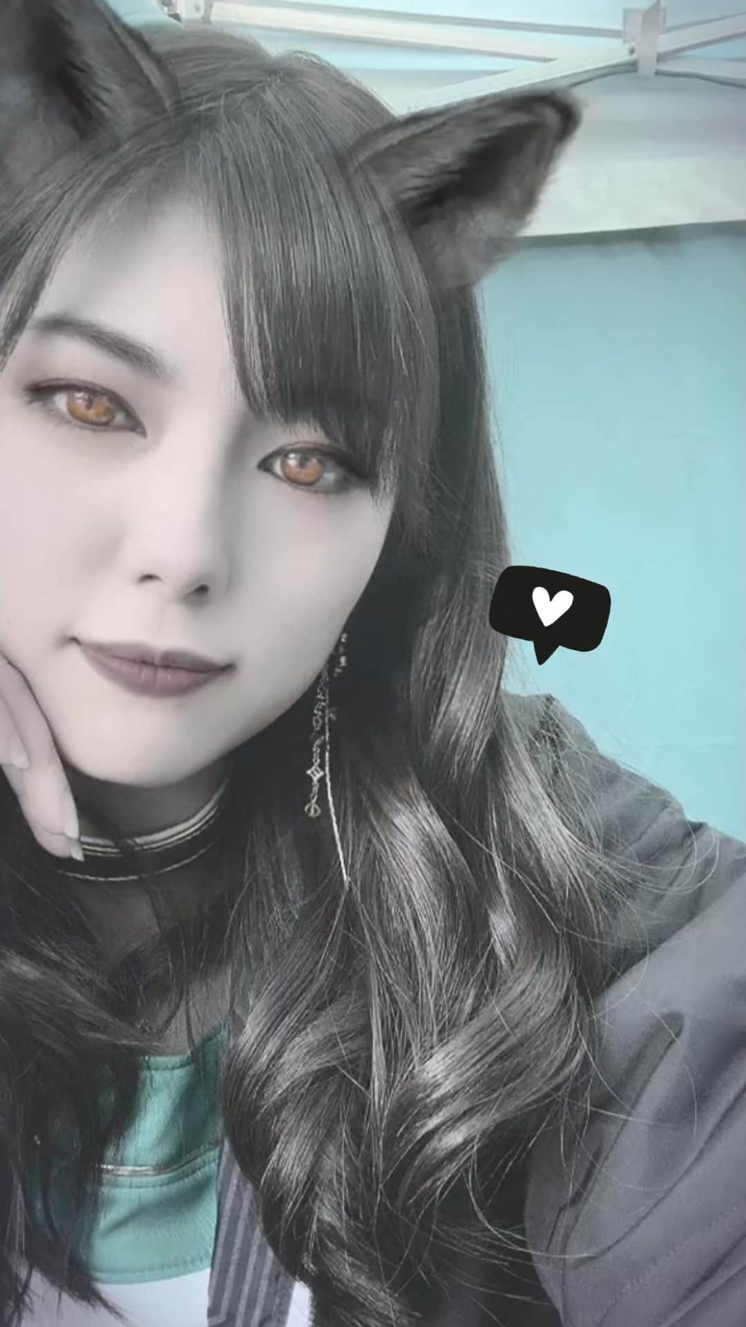 熊林保奈美のインスタグラム：「* . にゃー🐈🐈🐈 . . * #ハロウィン #黒猫 #snow #レースクイーン #RQ #道産子 #熊林保奈美」