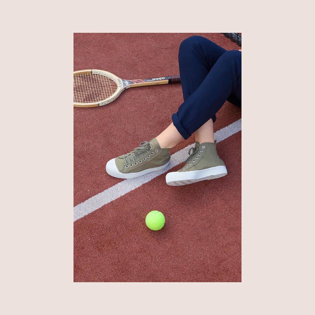 ベンシモンさんのインスタグラム写真 - (ベンシモンInstagram)「Round 2 🎾 Confinée-stylée ❣️  #bensimon #mode #tennis #fashion #b79 #tennisb79」10月31日 15時07分 - bensimoncollection