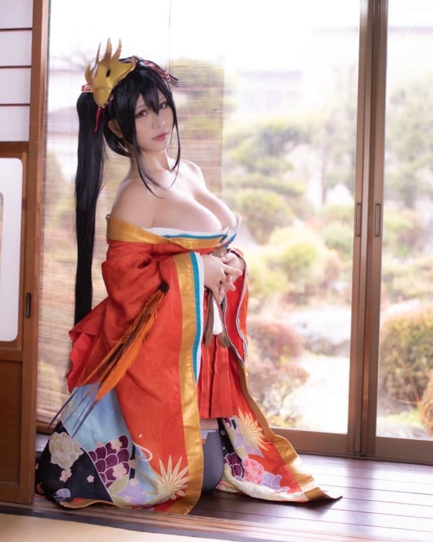 ほしのうめのインスタグラム：「アズレンコスプレ∩^ω^∩ #大鳳　#アズールレーン　#コスプレ　#コスプレイヤー」