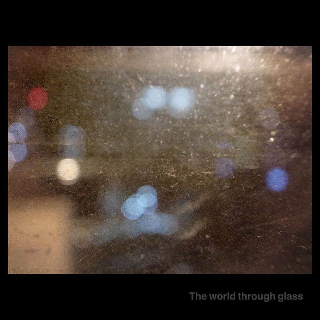 spatulaのインスタグラム：「・ ✨ガラス越しの世界✨ ・ ・ 「The world through glass 」 ・ ・ (￣^￣)ゞビゴッ✨」