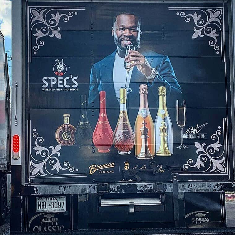 50セントさんのインスタグラム写真 - (50セントInstagram)「we rolling southern wine & spirits check me out. #bransoncognac #lecheminduroi」10月31日 7時30分 - 50cent