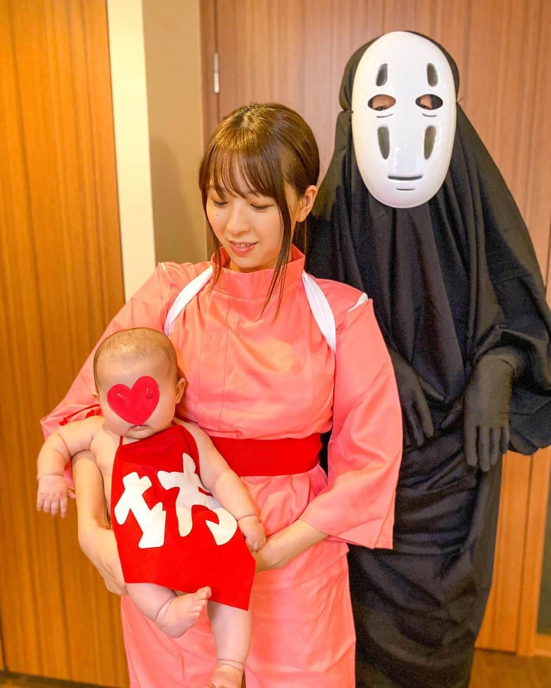 千と千尋の神隠し ファミリー コスプレ 衣装 ハロウィンに♡