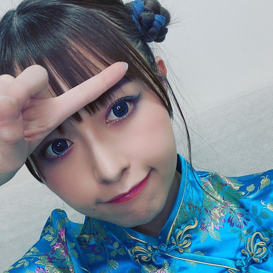 歩乃華（ほのらん）のインスタグラム：「#happyhalloween 💙」