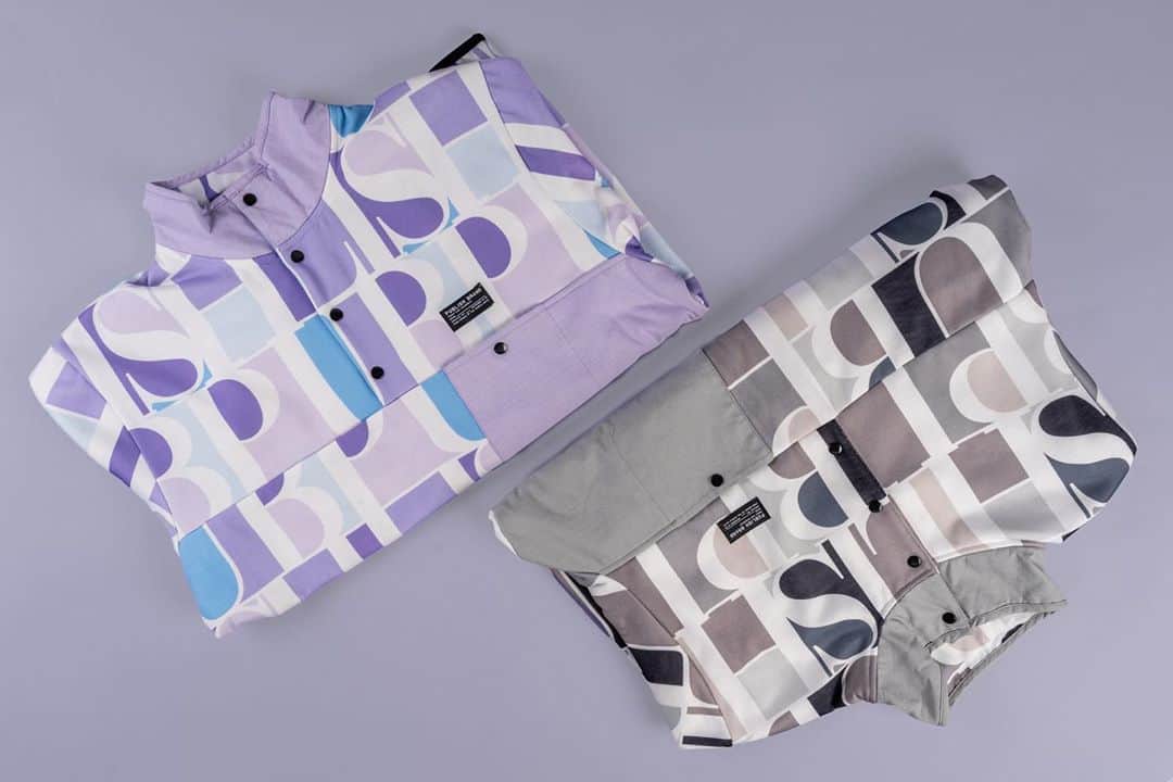 パブリッシュブランドのインスタグラム：「Publish All Over. Purple or Grey? . . . . #publishbrand #todayfortomorrow #publishallover」