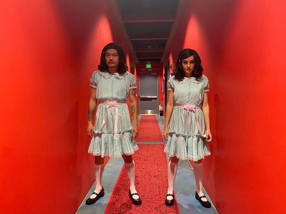 のインスタグラム：「All work no play makes Jack a dull boy...Grey Area tonight w/ @trinidadjamesgg  HAPPY HALLOWEEN」