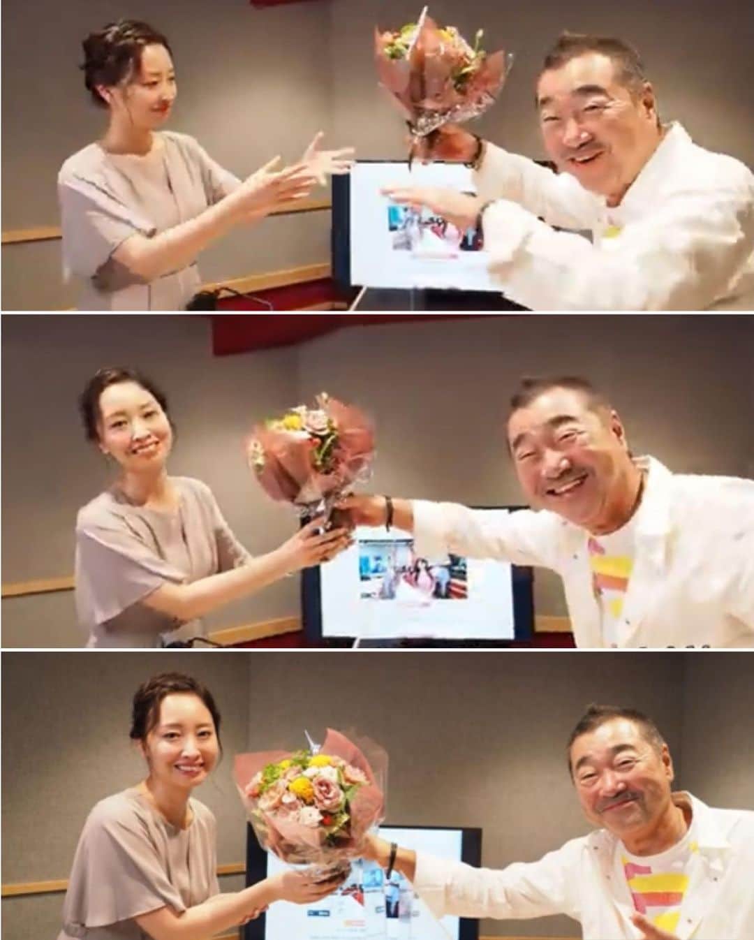 のインスタグラム：「✨卒業のお知らせ✨  カメラマン 山岸伸さんと写真の世界を熱く語る番組『山岸伸 世界の光の中で』📷 およそ10年間、大変お世話になりました😭収録後に思わず涙がポロリ😢楽しい思い出をありがとうございました✨ この番組を通して出会った全ての皆様に感謝です😭💕  fmsounds.jp/yamagishi/  #山岸伸 #小林奈々絵 #カメラマン #写真家 #エフエムサウンズ #CAPA #ISHIDA #卒業 #感謝」