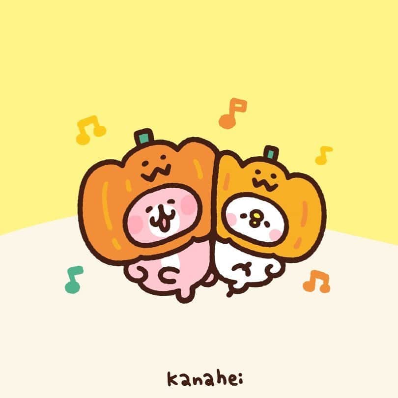 カナヘイのインスタグラム：「🎃HAPPY HALLOWEEN🎃」