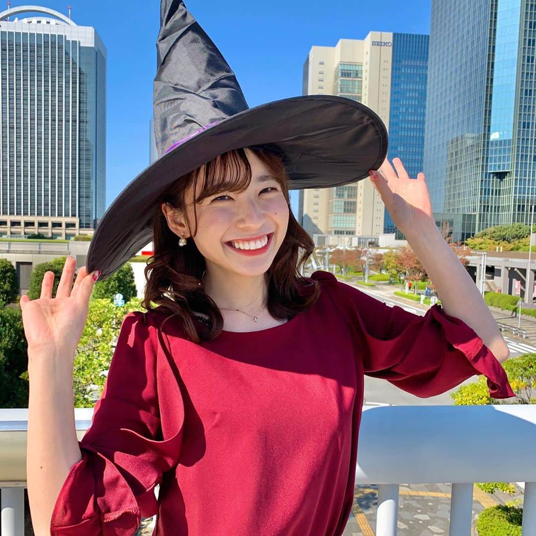 高山奈々さんのインスタグラム写真 - (高山奈々Instagram)「. ハッピーハロウィン👻🎃 外でこの帽子は少し恥ずかしかった…笑」10月31日 13時40分 - chan_nana617