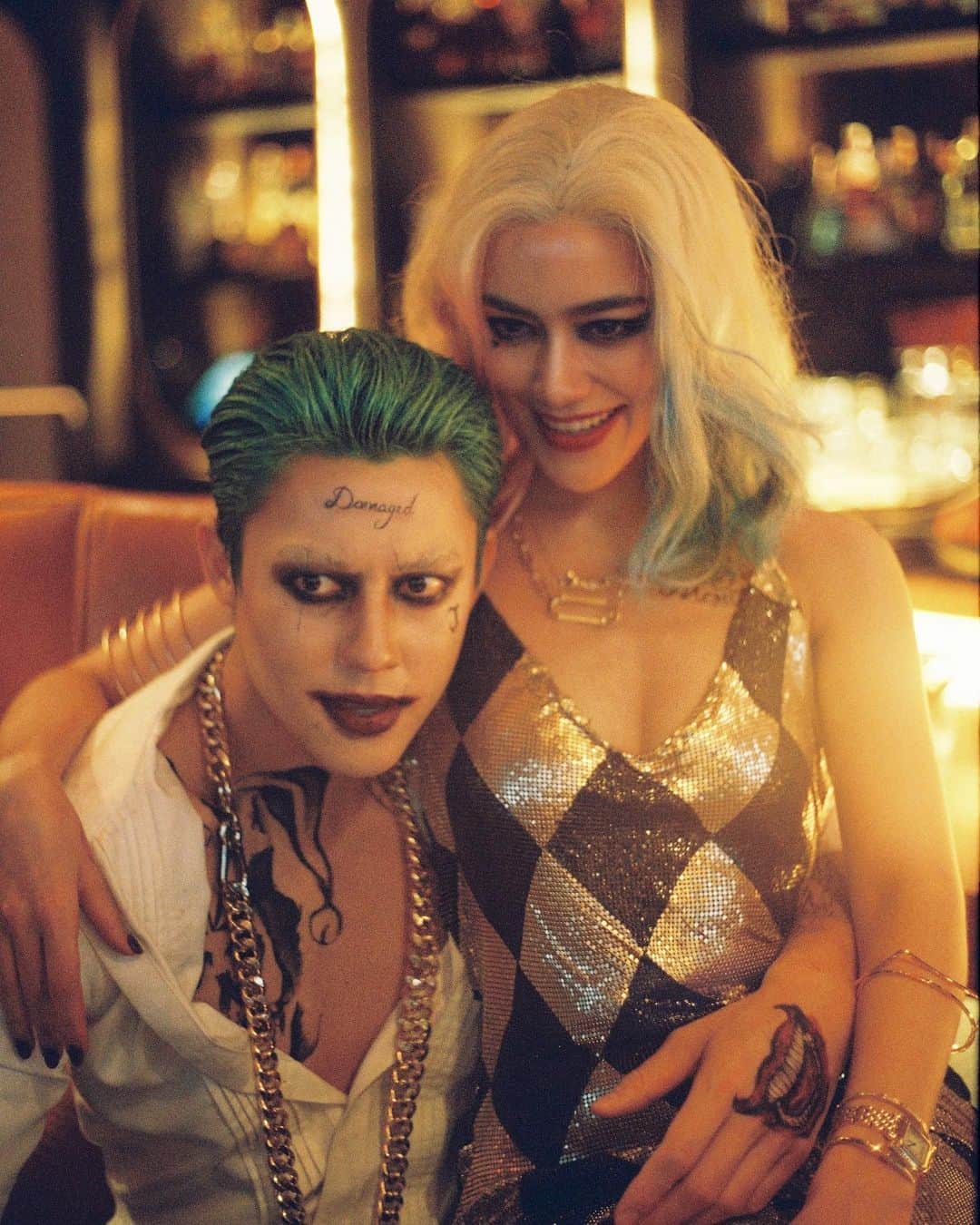 キンバリー・アン・ウォーテマス・ティアムシリのインスタグラム：「When he's just insane as you are 🖤 #jokerharley photo by @venis_venice」